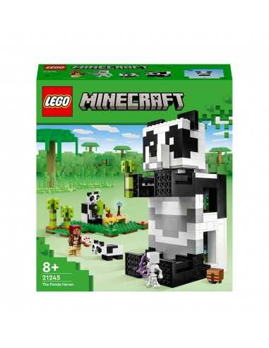 LEGO 21245 Minecraft Il Rifugio del Panda - LEG6425590 | Futurartb2b Ingrosso Giocattoli