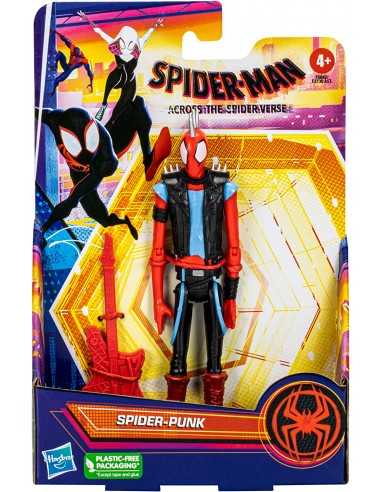 Spider-man personaggio spider-punk 15 cm - HASF3730/F5642 | Futurartb2b Ingrosso Giocattoli