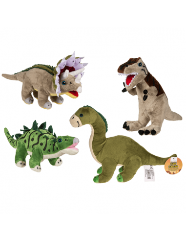 Dinosauro 31 cm peluche 4 modelli - OTB61/6918 | Futurartb2b Ingrosso Giocattoli