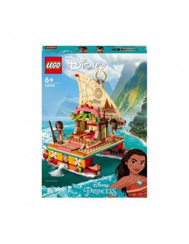 Lego 43210 La barca a vela di Vaiana - LEG6427560 | Futurartb2b Ingrosso Giocattoli