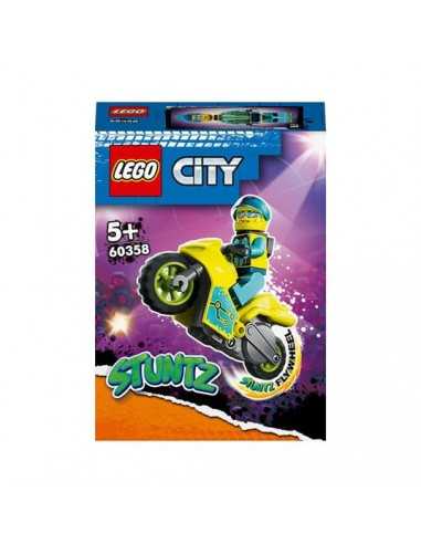 Lego 60358 Cyber Stunt Bike - LEG6425792 | Futurartb2b Ingrosso Giocattoli