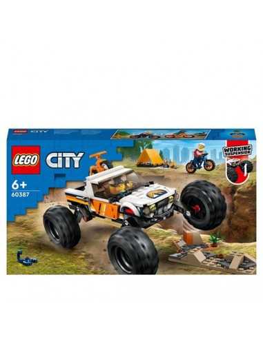 Lego 60387 Avventure sul fuoristrada 4x4 - LEG6425861 | Futurartb2b Ingrosso Giocattoli