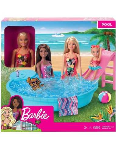 Barbie piscina con bambola - TOYGHL91 | Futurartb2b Ingrosso Giocattoli