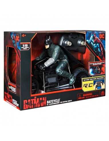 The batman bat-moto radiocomandata con personaggio - TOY6060490 | Futurartb2b Ingrosso Giocattoli