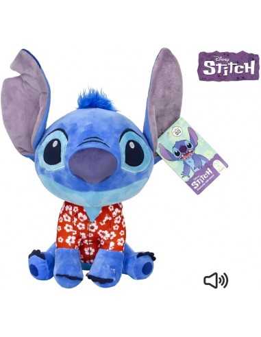 peluche stitch hawaii 30 cm con suono - PTS9350 | Futurartb2b Ingrosso Giocattoli