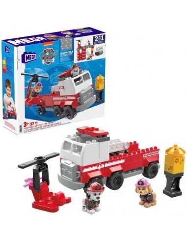 Mega set costruzioni paw patrol super camion dei pompieri di marshall - TOYHHN05 | Futurartb2b Ingrosso Giocattoli