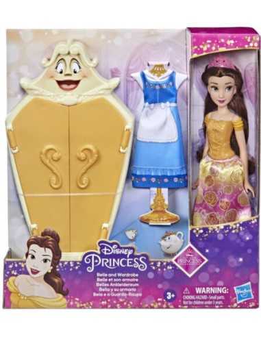 Disney principesse belle con guardaroba e vestito - TOYF2632 | Futurartb2b Ingrosso Giocattoli