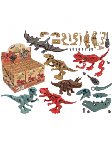 kit dinosauro fai da te 5 assortimenti - OTB59/2173 | Futurartb2b Ingrosso Giocattoli