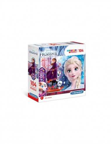 Jewels puzzle 104 pezzi frozen II - CLE97637 | Futurartb2b Ingrosso Giocattoli