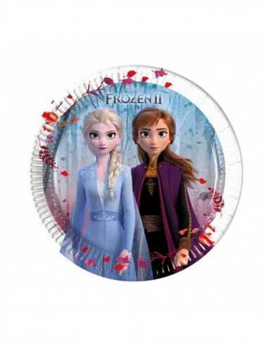 Frozen 2 - 8 Piatto in carta - ADF5PR91126 | Futurartb2b Ingrosso Giocattoli