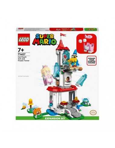 Lego super mario 71407 costume di peach gatto e torre ghiacciata - LEG6379543 | Futurartb2b Ingrosso Giocattoli