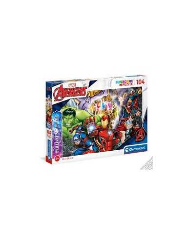 Puzzle brillant 104 pezzi avengers - CLE20181 | Futurartb2b Ingrosso Giocattoli