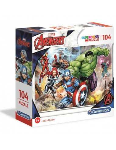 Puzzle 104 pezzi avengers scatola quadrata - CLE96865 | Futurartb2b Ingrosso Giocattoli