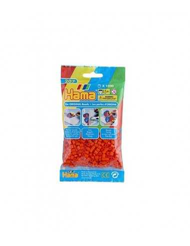 hama bustina 1000 perline arancione - BOR207-04.AMA | Futurartb2b Ingrosso Giocattoli