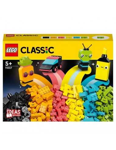 Lego classic 11027 divertimento creativo neon - LEG6425572 | Futurartb2b Ingrosso Giocattoli