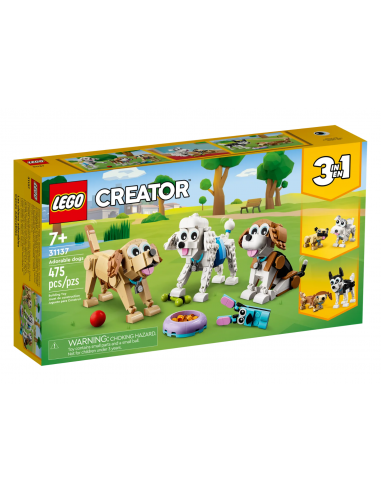 Lego creator 31137 Adorabili cagnolini - LEG6425614 | Futurartb2b Ingrosso Giocattoli