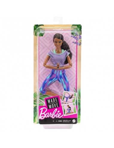 Barbie fashion con capelli castani made to move - TOYFTG80/GXF06 | Futurartb2b Ingrosso Giocattoli