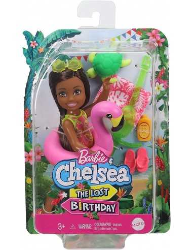 Barbie chelsea salvagente fenicottero birthday - TOYGRT80/GRT82 | Futurartb2b Ingrosso Giocattoli