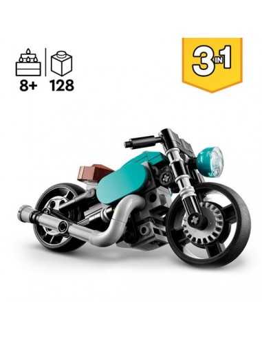 Lego creator 31135 motocicletta vintage - LEG6425610 | Futurartb2b Ingrosso Giocattoli