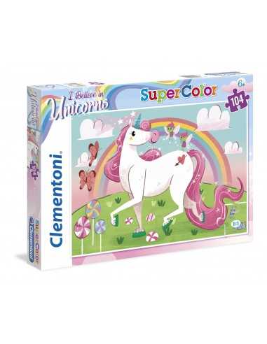 Puzzle unicorno 104 pezzi i believe in unicorns - CLE27109 | Futurartb2b Ingrosso Giocattoli