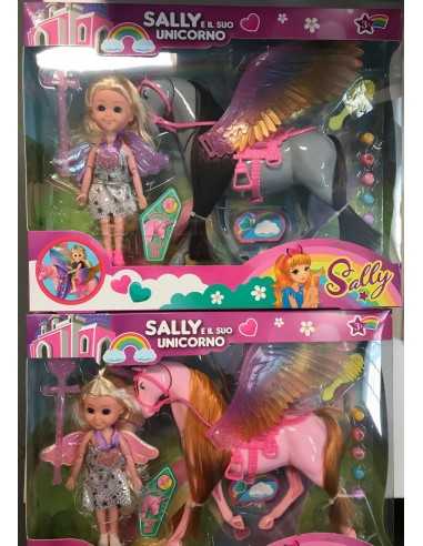 Fatina bambolina sally e il suo unicorno 2 colori - ROC21291470 | Futurartb2b Ingrosso Giocattoli