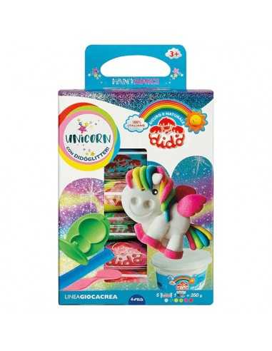 Did Giocacrea Unicorn pasta da modellare glitter - ARVF360100 | Futurartb2b Ingrosso Giocattoli