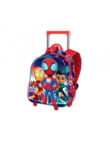 Marvel Spiderman Spidey Glow 3D trolley 34cm - KAR05897 | Futurartb2b Ingrosso Giocattoli