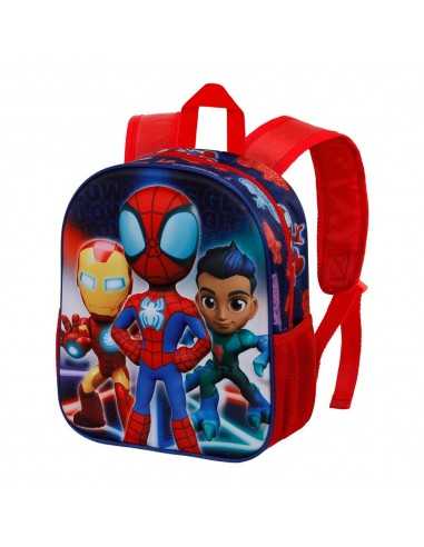 SpiderMan 3d Zaino asilo 31cm - KAR05894 | Futurartb2b Ingrosso Giocattoli