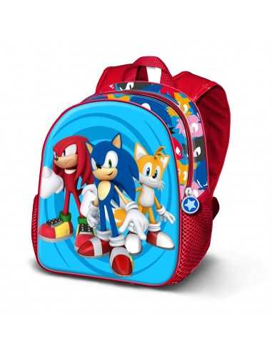 Sonic 3d Zaino asilo 31cm - KAR05720 | Futurartb2b Ingrosso Giocattoli