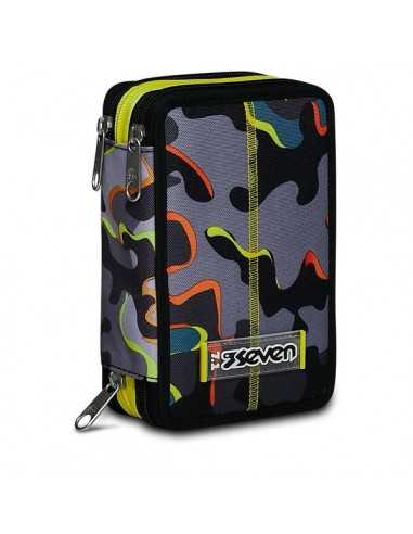 Astuccio 3 Zip Seven Dye OnBoy - SEV300102329-428 | Futurartb2b Ingrosso Giocattoli