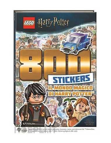 Album lego harry potter 800 stickers mondo magico - EDI37921 | Futurartb2b Ingrosso Giocattoli