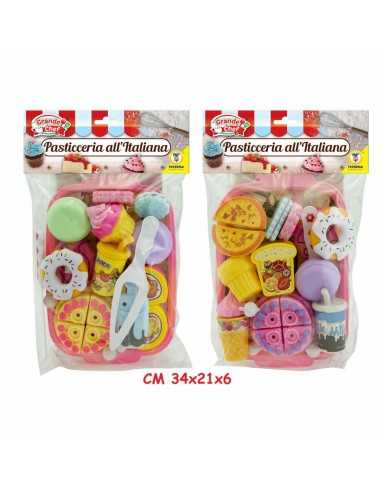 Grande chef set dolci delizie con vassoio 2 modelli - TEO66572 | Futurartb2b Ingrosso Giocattoli