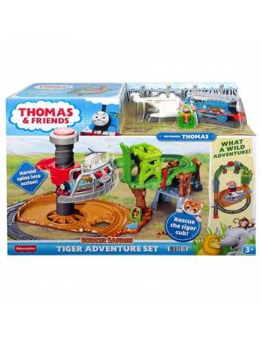 Thomas pista sodor safari tiger adventure set - TOYGXH06 | Futurartb2b Ingrosso Giocattoli