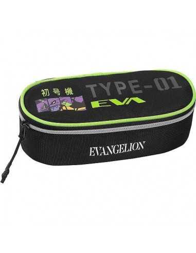 Astuccio ovale organizzato Comix Anime Evangelion - PAN70042EVA | Futurartb2b Ingrosso Giocattoli