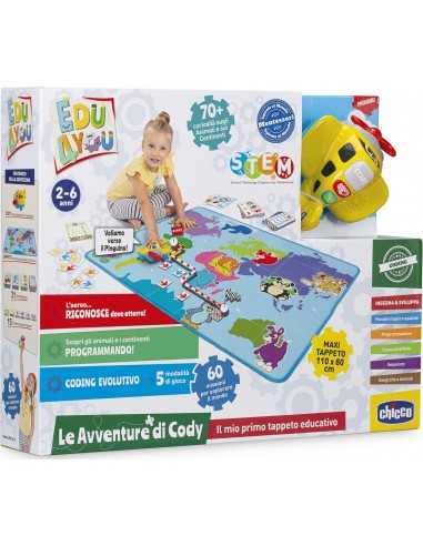 Chicco Tappeto Gioco Bambini Educativo ed Evolutivo Le Avventure di Cody Edu4You - OLT11220 | Futurartb2b Ingrosso Giocattoli