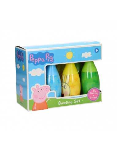 Peppa Pig Set Bowling con 6 birilli e 1 palle - DINPEP-3411 | Futurartb2b Ingrosso Giocattoli