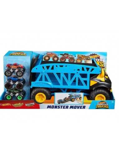 Hot Wheels Monster mover con 3 veicoli monster - TOYGGB64 | Futurartb2b Ingrosso Giocattoli