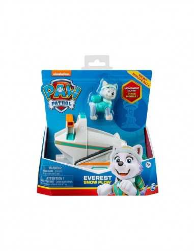 Paw Patrol Everest snow plow con personaggio - TOY6052310-6 | Futurartb2b Ingrosso Giocattoli