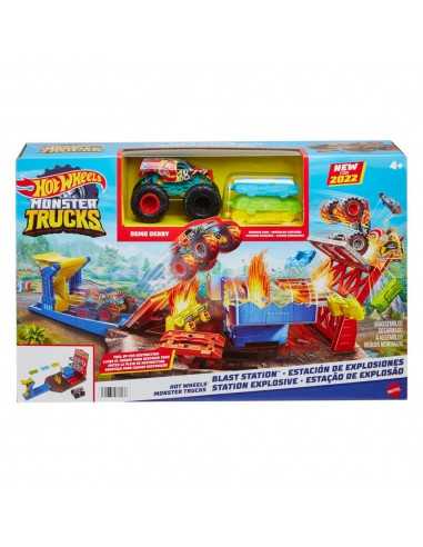 Hot Wheels Monster Pista blast station playset - TOYHFB12 | Futurartb2b Ingrosso Giocattoli