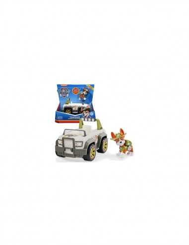 Paw Patrol Veicolo Tracker jungle cruiser con personaggio - TOY6052310-7 | Futurartb2b Ingrosso Giocattoli