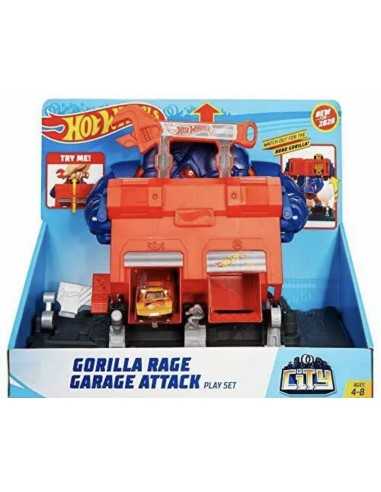 Hot Wheels Attacco del gorilla all'officina - TOYFNB05/GJK89 | Futurartb2b Ingrosso Giocattoli