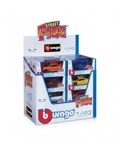 Burago auto street fire 1:43 Assortite - GOL18-30010 | Futurartb2b Ingrosso Giocattoli