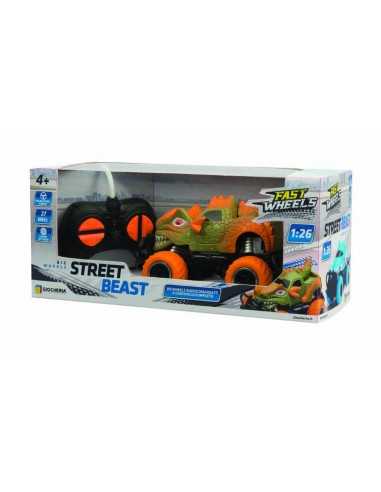 Fast Wheels - Street beast veicoli radiocomandati scala 1:26 - 3 modelli - GIOGGI210005 | Futurartb2b Ingrosso Giocattoli