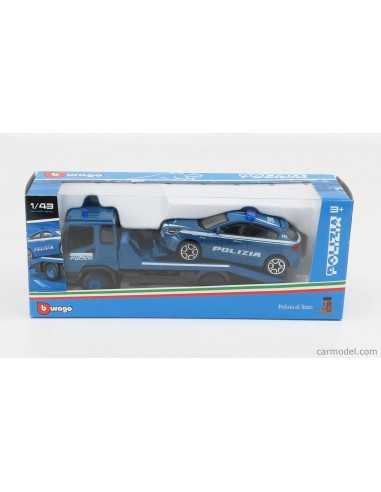 Bisarca Polizia die-cast 1:43 con auto - GOL18-31425 | Futurartb2b Ingrosso Giocattoli