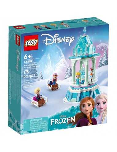 Lego Disney 43218 La giostra magica di Anna ed Elsa - LEG6427576 | Futurartb2b Ingrosso Giocattoli