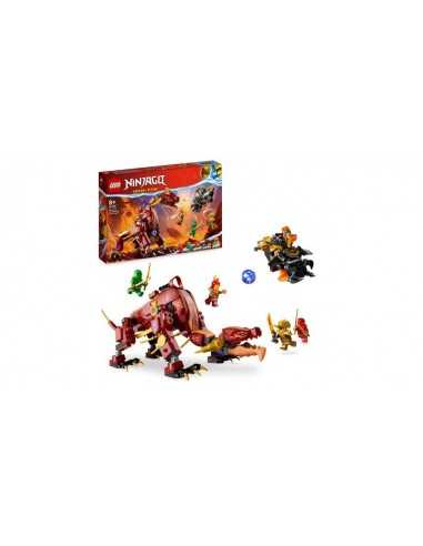 Lego Ninjago 71793 Dragone di Lava Transformer Heatwave - LEG6426585 | Futurartb2b Ingrosso Giocattoli