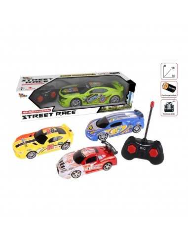 Street race auto RadioComandata con 3 funzioni - 4 colori - TOY27802 | Futurartb2b Ingrosso Giocattoli