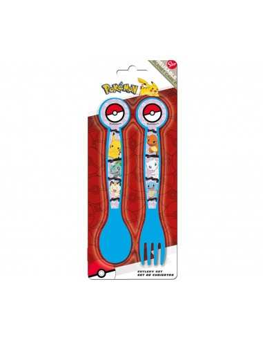 SET 2PZ POSATE POKEMON - DIM8016 | Futurartb2b Ingrosso Giocattoli