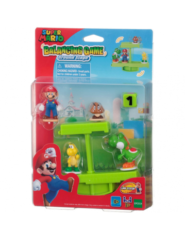 Super Mario balancing game ground stage verde - EPO07358 | Futurartb2b Ingrosso Giocattoli