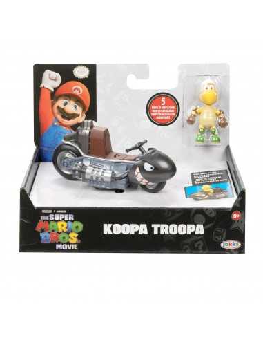 Super mario movie - koopa troopa con veicolo - JAK41721-3 | Futurartb2b Ingrosso Giocattoli